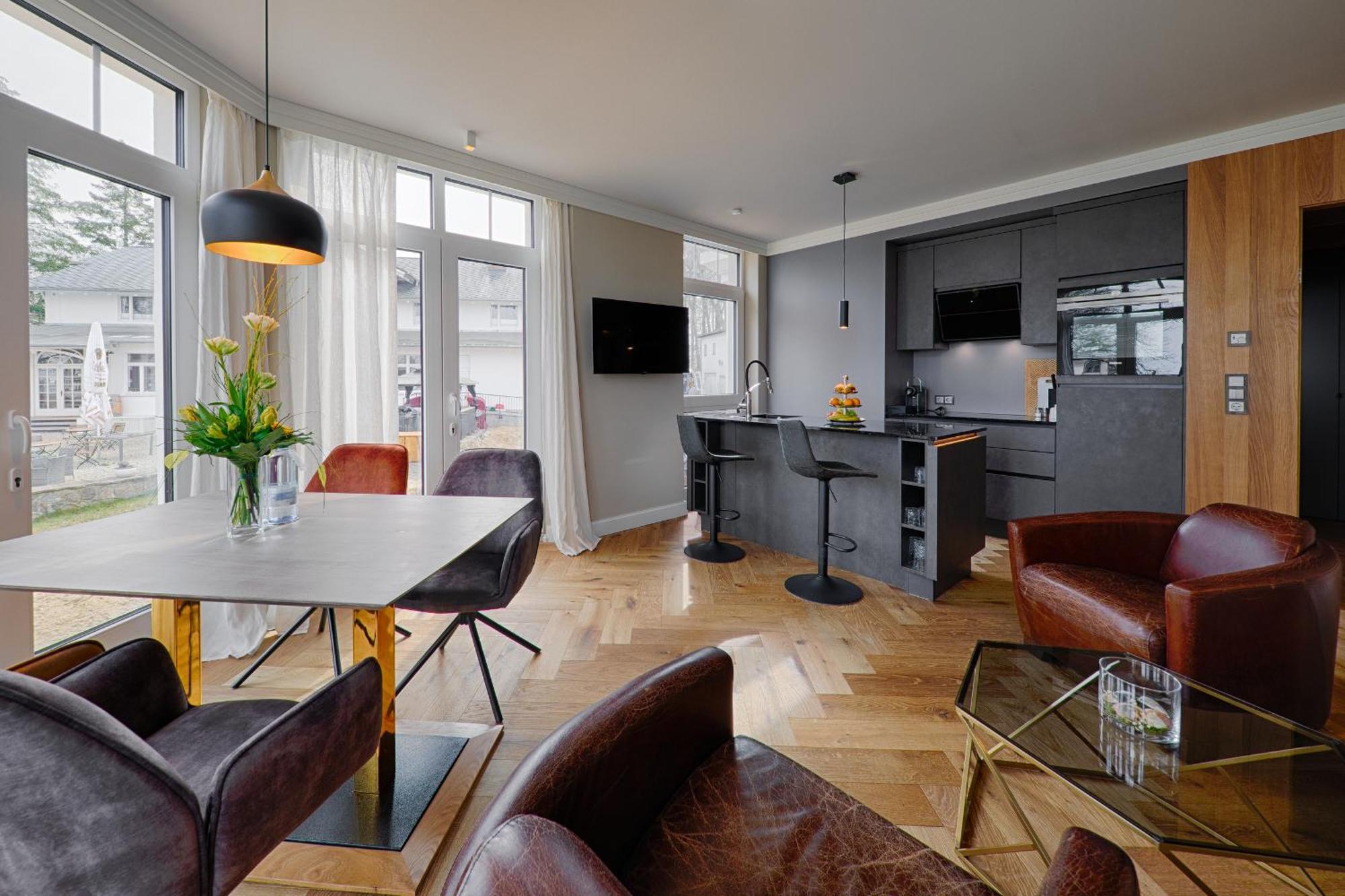 Meeressterne Schlossappartements Heringsdorf Ngoại thất bức ảnh